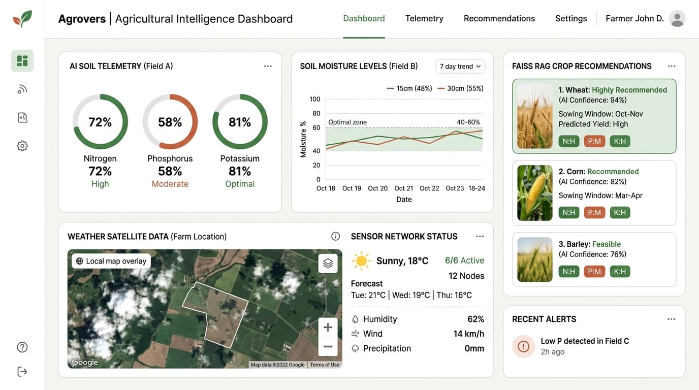 Agrovers interface